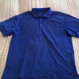 Nike blue golf shirt
